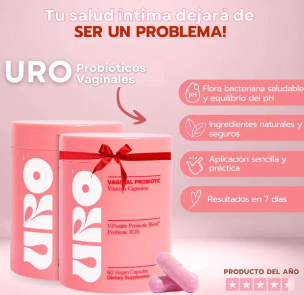 Cápsulas URO Probiótico🌺🎁 Vaginal Probiotic🍑... Envío gratis ✨