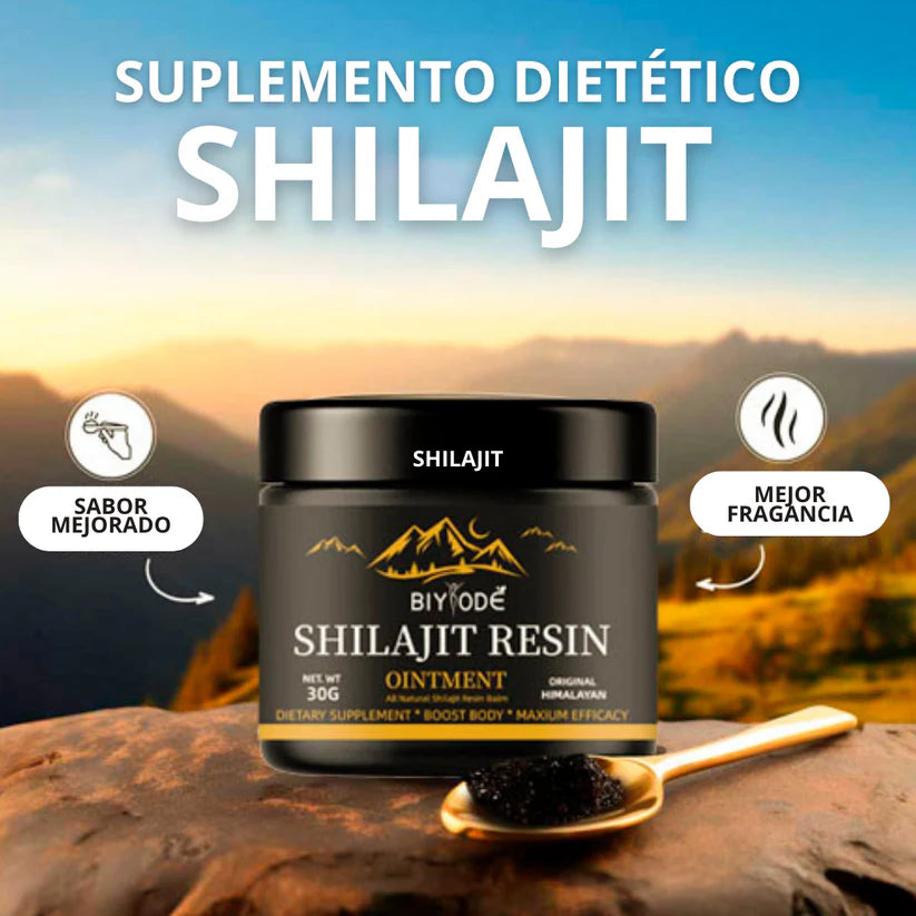 Shilajit Resine: 100% Puro 💎 Fuente de Energía Vital del Himalaya