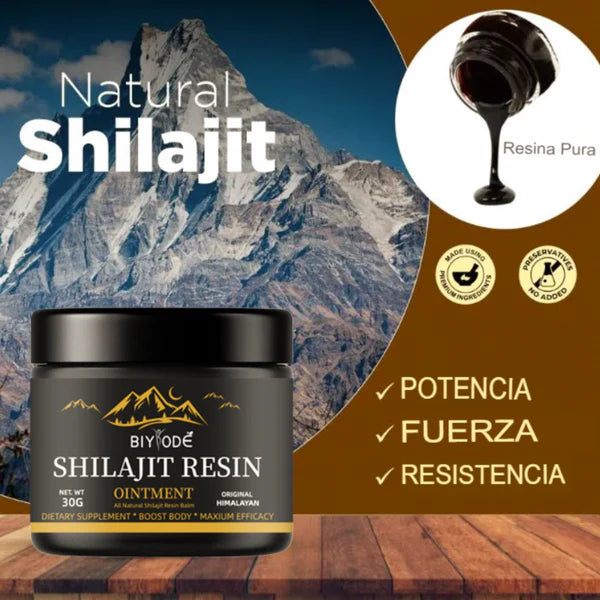 Shilajit Resine: 100% Puro 💎 Fuente de Energía Vital del Himalaya